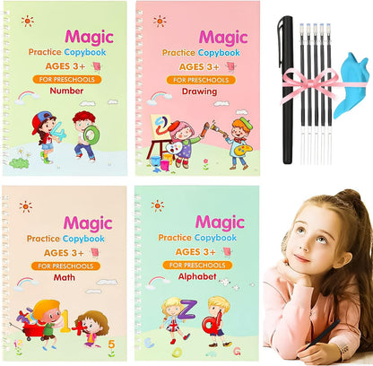 Kit De 4 Cuadernos Reutilizables