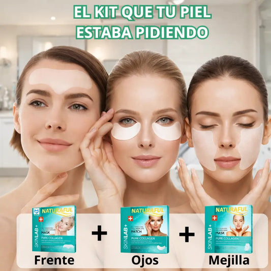 Kit Tratamiento Anti-Edad Sin Cirugía | Frente, Ojos y Mejillas