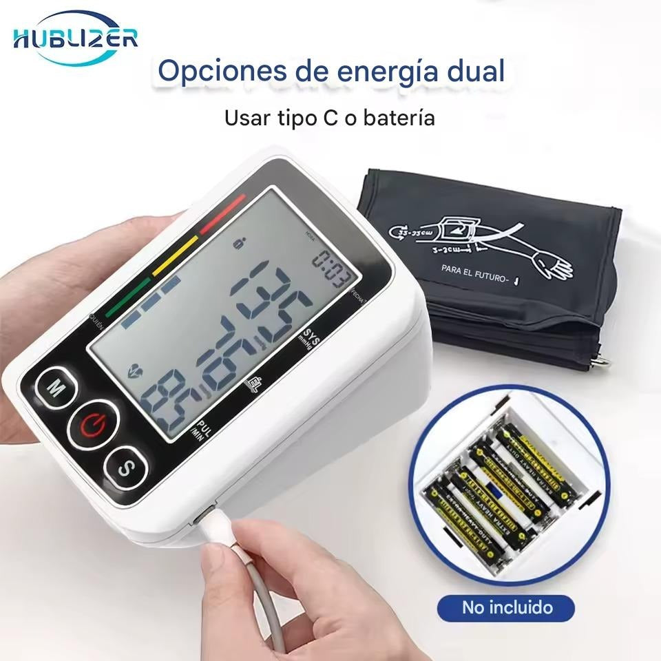 Tensiómetro con Voz en Español | Oxímetro de Regalo🎁